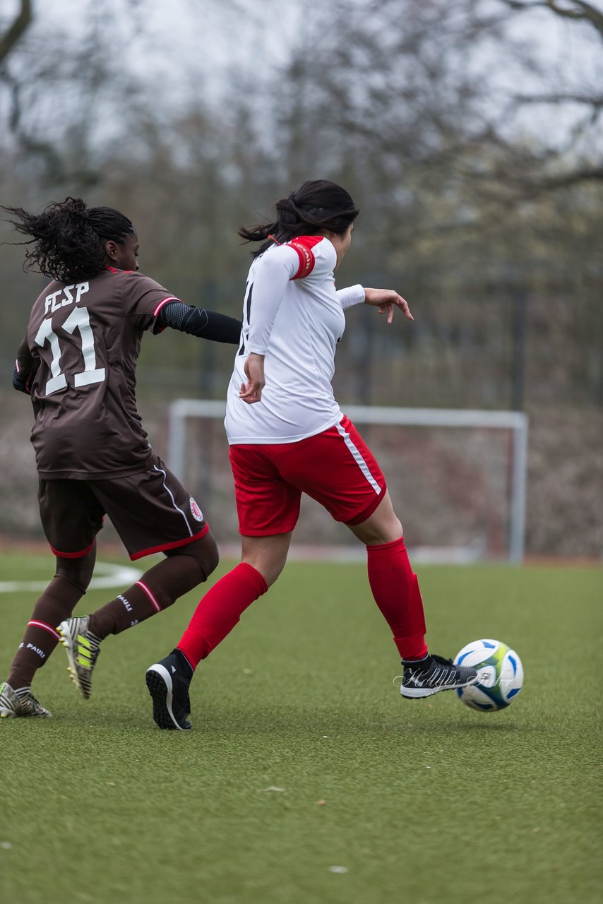 Bild 56 - B-Juniorinnen Walddoerfer - St.Pauli : Ergebnis: 4:1